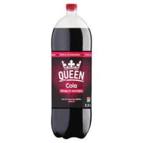 QUEEN ÜDÍTŐ COLA "100%ÍZ" DRS 2,5L