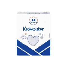 DIAMANT KOCKACUKOR FEHÉR 500G