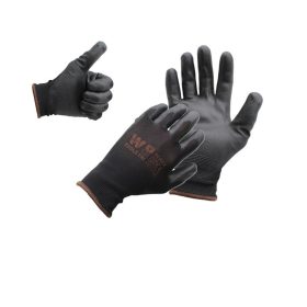 KESZTYŰ SZERELŐ PRECÍZIÓS FEKETE XL/9 WTOOLS 1PÁR 1CS