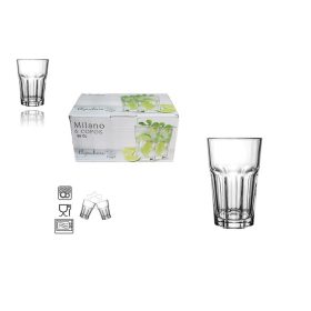 MILANO POHÁR ÜVEG 360ML 6DB