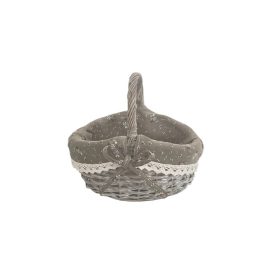   KOSÁR BEVÁSÁRLÓ SZÜRKE 68-58-GREY/S 24X18XH9/13/21CM 1DB