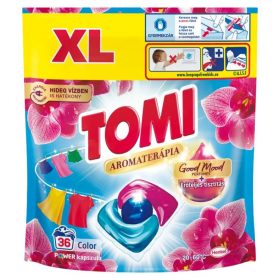   TOMI POWER CAPS AROMATERÁPIA MOSÓKAPSZULA ORCHIDEA MAKADÁMIA 36DB