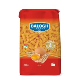   BALOGH TÉSZTA ORSÓ 4 TOJÁSOS VISSZAZÁRHATÓ CSOMAGOLÁS 500G