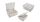 TÁROLÓ VESSZŐ FEDELES FEHÉR 90-22-D6 - 21X17XH9CM 1DB