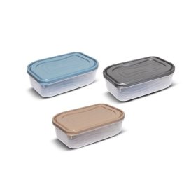 TRENDY ÉTELES DOBOZ LAPOS 650ML B234-1 1DB