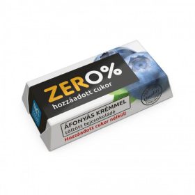 SZERENCSI ZERO TEJCSOKOLÁDÉ SZELET ÁFONYA 21G