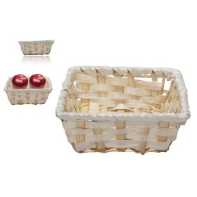 KOSÁR BAMBUSZ NATÚR 8-2409 16X16X5CM 1DB