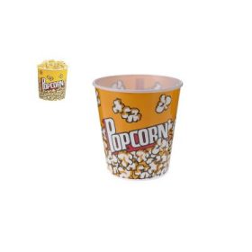 KOSÁR MŰANYAG KEREK POPCORN 1DB