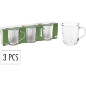 BÖGRE ÜVEG HŐÁLLÓ 240ML 3DB