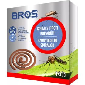BROS SZÚNYOGRIASZTÓ SPIRÁL 10DB