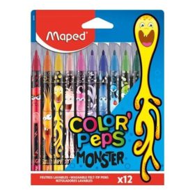   MAPED COLOR PEPS MONSTER FILCTOLL KIMOSHATÓ 2,8MM 12SZÍN 1CS