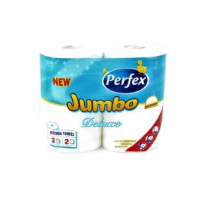 PERFEX DELUXE JUMBO KÉZTÖRLŐ PAPÍR 2 RÉTEG 2TEK