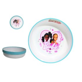 TÁNYÉR MÉLY MŰANYAG PREMIUM BARBIE 1DB