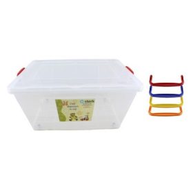 STERK TÁROLÓDOBOZ KEREKES SZÖGLETES 58L 1DB