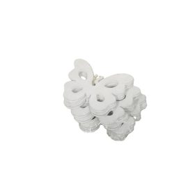 AJTÓDÍSZ PILLANGÓ FEHÉR 88-AD-67 7X5,5CM 1DB
