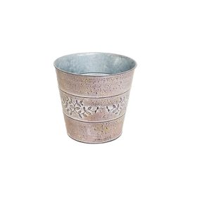 KASPÓ BÁDOG PINK KEREK 140-B-22-31 D18/13XH16,5CM 1DB