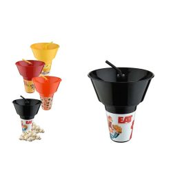POHÁR POPCORN KOSÁRRAL TP564 1DB