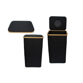   TÁROLÓ VISSZAVÁLTÓS ÜVEGEKNEK BAMBUSZ+TEXTIL 40,5X33X70CM ENG-579 1DB