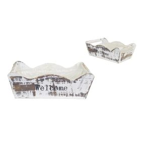 KASPÓ FA CIRMOS HULLÁM 232-W-202/L - 38,5X24,5XH14CM 1DB