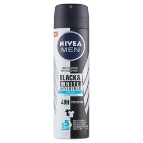 NIVEA MEN DEO SPRAY INVISIBLE BLACK&WHITE FRESH 150ML