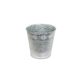   KASPÓ BÁDOG SZÜRKE HÓPIHÉS 140-B-22-45/M D15/11XH14,5CM 1DB