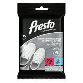 PRESTO TÖRLŐKENDŐ FEHÉR CIPŐHÖZ 15DB