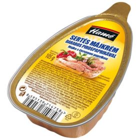 HAMÉ SERTÉSMÁJKRÉM  DARABOS PIROSPAPRIKÁVAL 105G