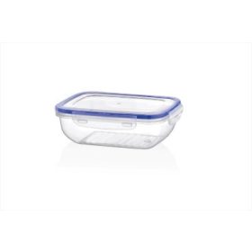 TÁROLÓDOBOZ SZÖGLETES PATENTZÁR 800/900ML K313 1DB