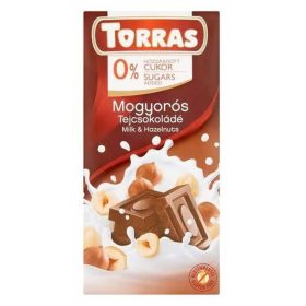 TORRAS TEJCSOKOLÁDÉ HCN MOGYORÓS 75G