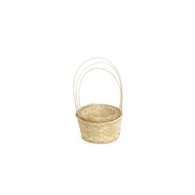   FLORENTIN BAMBUSZ ANTIKOLT NATÚR S/3 66-44-A/21X10/36CM 3DB 1CS