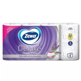 ZEWA DELUX WC PAPÍR LEVENDULA 3R 8TEK