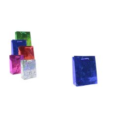  AJÁNDÉKTASAK PAPÍR CSILLOGÓ MINI 6,5X11,5X14,5CM LU-59 1DB