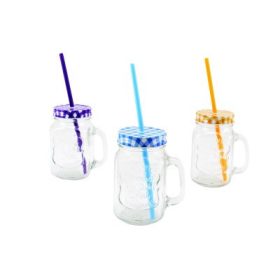 BÖGRE ÜVEG+SZÍVÓSZÁL 480ML ENG-212 1DB