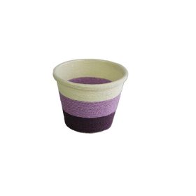 PAPÍRKASPÓ KEREK 3CS 9-16/LILA - D12,5XH11,5CM 10/160 1DB