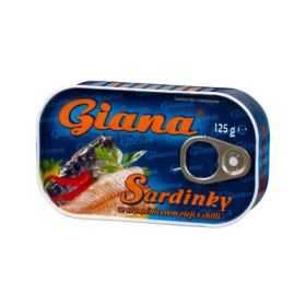 GIANA SZARDÍNIA CHILIS 125G