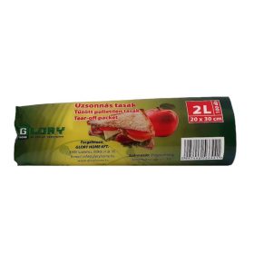 GLOSSY UZSONNÁS TASAK 200X300 100DB