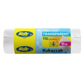 KELLY KUKAZSÁK TRANSPARENT 110L 10DB