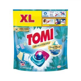  TOMI POWER CAPS AROMATERÁPIA MOSÓKAPSZULA LÓTUSZ&MANDULA 36DB