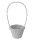 KOSÁR RATTAN FONOTT FÜLES KEREK FEHÉR 54-106-D22XH16/50CM 1DB