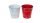 KASPÓ BÁDOG FEHÉR PIROS MIX HÓPIHÉS 140-B-22-08/S D13/9XH13CM 120/2 1DB