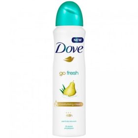 DOVE GO FRESH DEO SPRAY PEAR&ALOE VERA 0% ALKOHOL 150ML