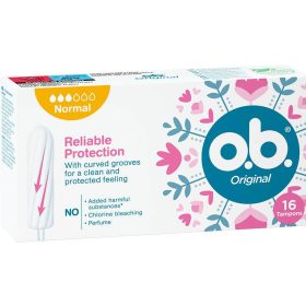 O.B. ORIGINAL TAMPON NORMAL 16DB