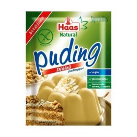 HAAS NATURAL PUDINGPOR DIÓ 40G