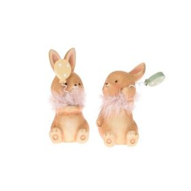 (HÚSV) HÚSVÉTI NYUSZI LUFIVAL DÍSZ 1DB