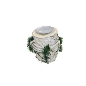 GYERTYATARTÓ FATÖNK 1-ES 210-GY-3 D11XH13/16CM 1DB