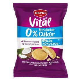 DETKI KEKSZ OMLÓS HOZZÁADOTT CUKOR NÉLKÜL KÓKUSZOS 180G