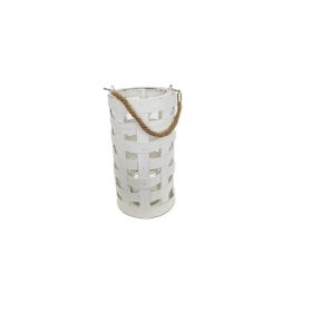 MÉCSESTARTÓ HENGER FEHÉR 90-M-31M D15XH28CM 1DB