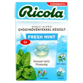 RICOLA CUKORKA FRESH MINT 40G