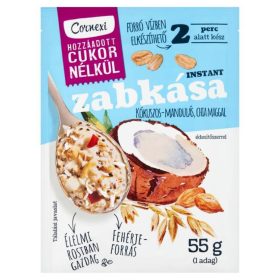   CORNEXI ZABKÁSA HOZZÁADOTT CUKOR NÉLKÜL KÓKUSZ MANDULA CHIA MAG 55G