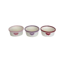 PAPÍRKASPÓ KEREK SZÍNES PEREM 9-22/MIX D15,5XH7CM 1DB